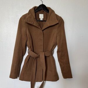 Brown Peacoat